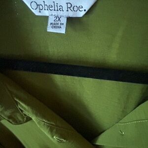 Ophelia Roe Green Dress